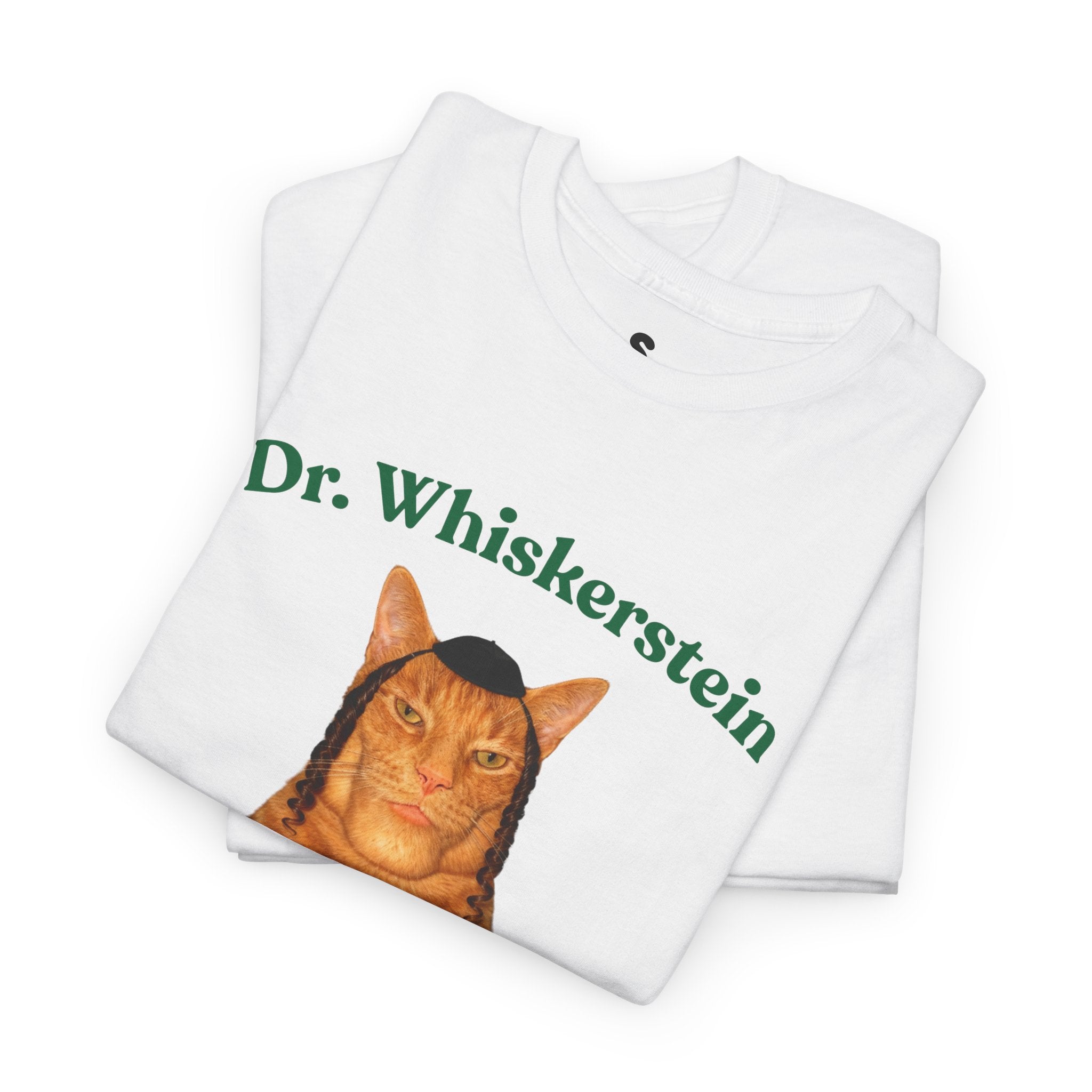 Dr. Whiskerstein Cat T-Shirt