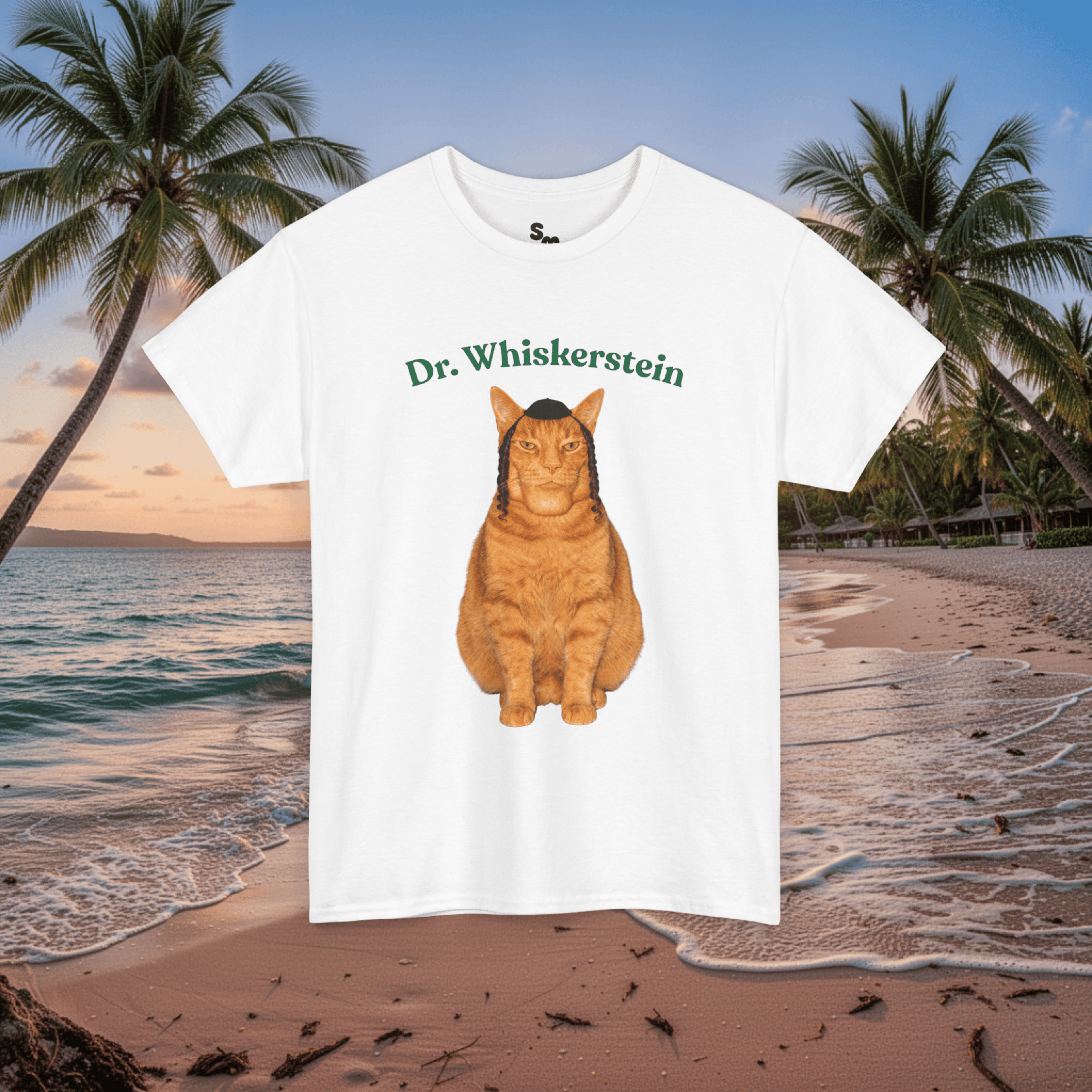 Dr. Whiskerstein Cat T-Shirt